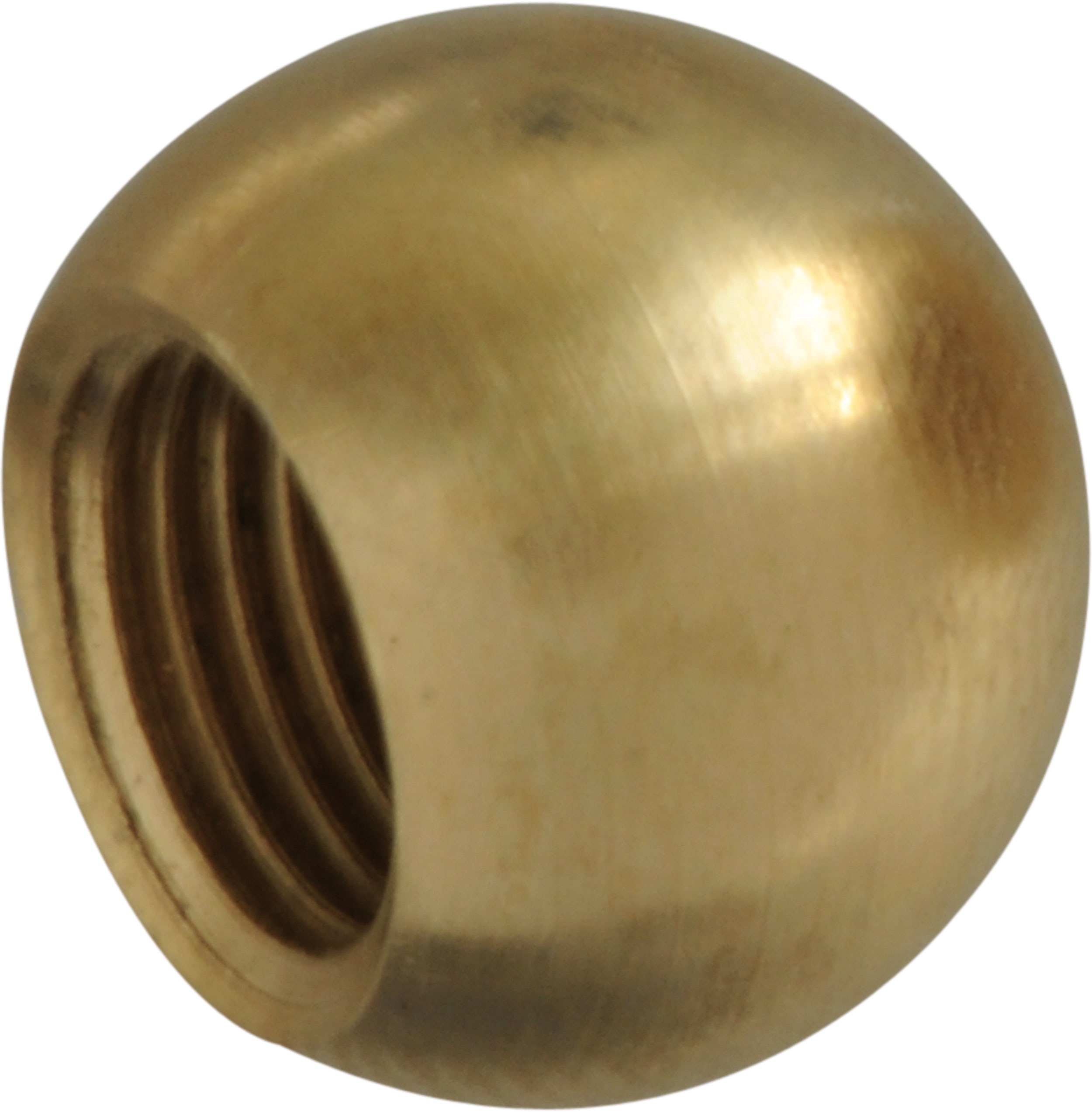LE PROLUNGHE - Sfera ottonata diametro 18mm con filetto M10x1.