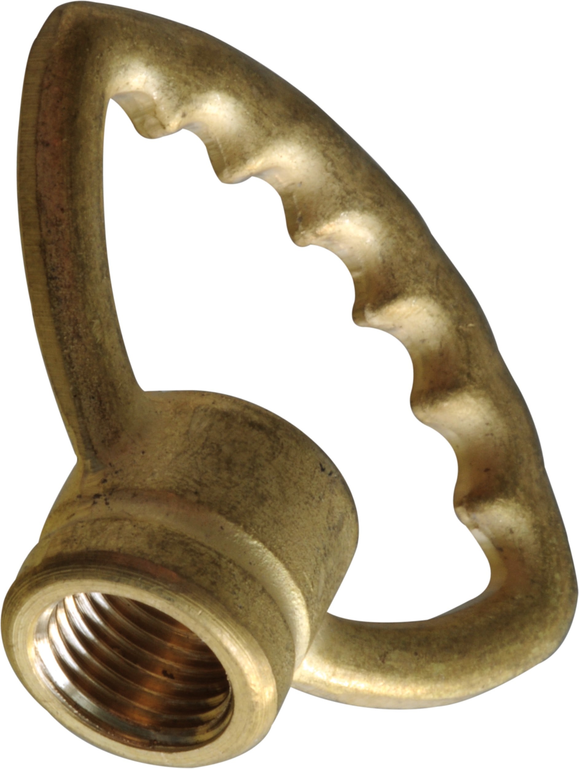 LE PROLUNGHE - Gancio in ottone ad anello 33/42mm (M 10x1)