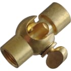 LE PROLUNGHE - Snodo ottonato 29/36mm fem/fem (M 10x1)