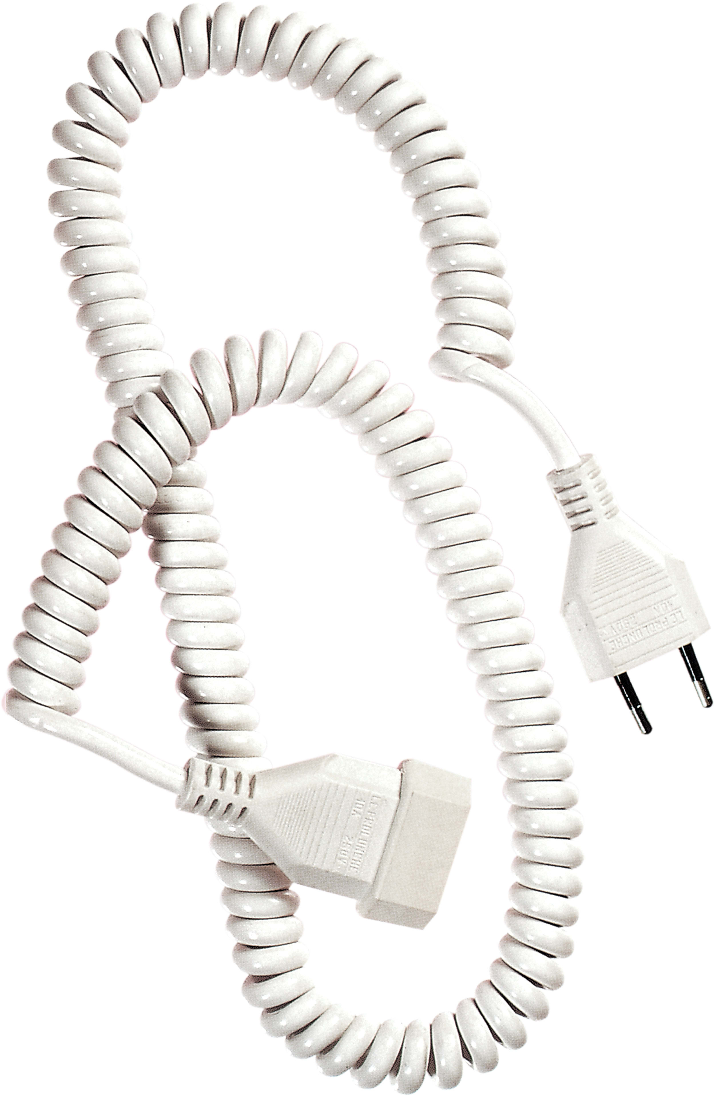 LE PROLUNGHE - Prolunga elettrica 2x0.75 SP/PR 10A MT.3 BN.