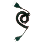 LE PROLUNGHE - Prolunga elettrica 2x0.75 SP/PR 10A MT.3 NE. 6101/N