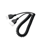 LE PROLUNGHE - Prolunga elettrica 3 prese 0.75m spina presa 10A metri 4 nero.