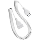 LE PROLUNGHE - Prolunga elettrica 3 prese 1.50 metri con interruttore 10A. Lunghezza cavo 5 metri. Colore bianco.