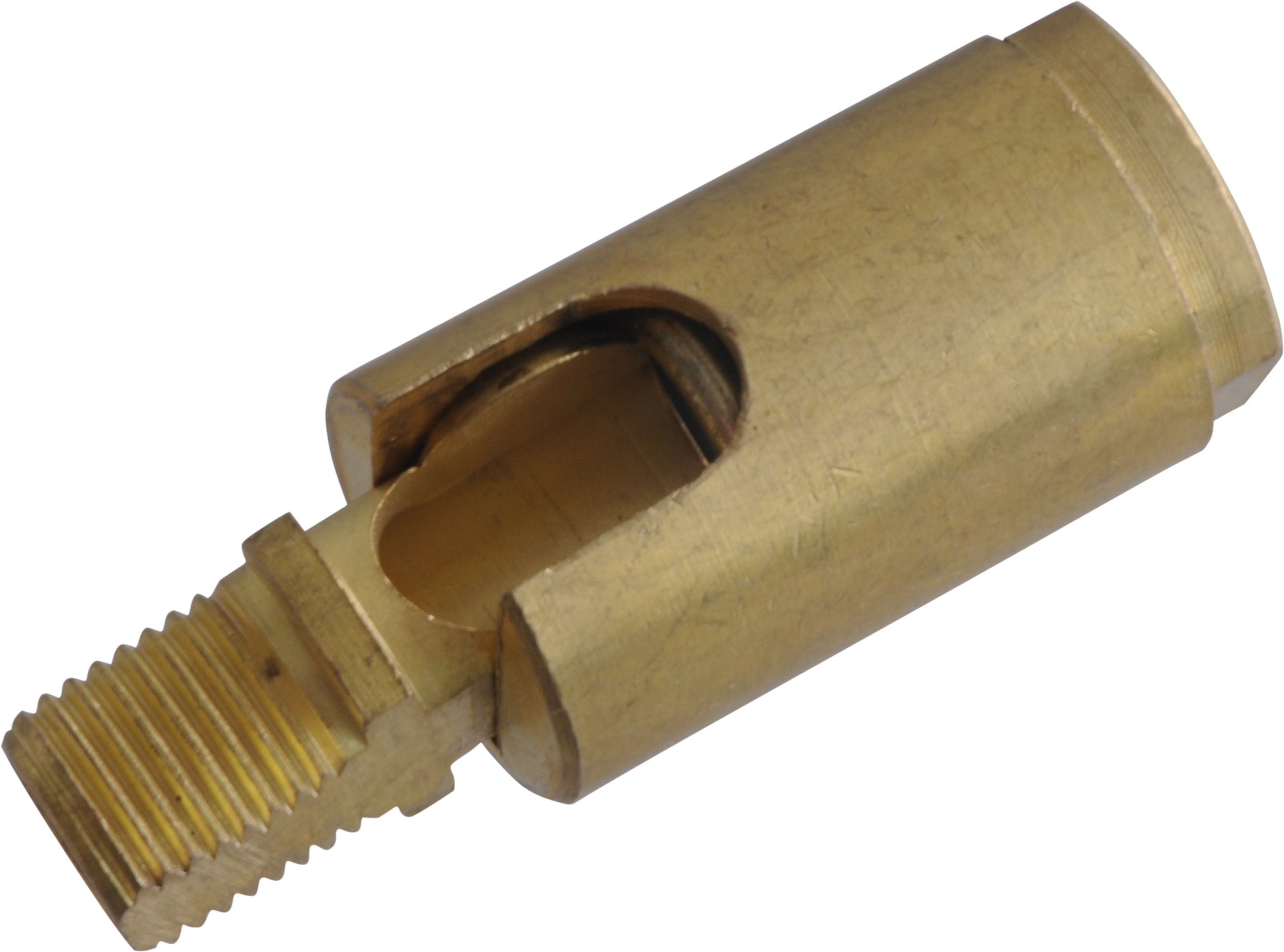 LE PROLUNGHE - Snodo in ottone a 90 gradi, diametro 16/41mm maschio/femmina (M 10x1).