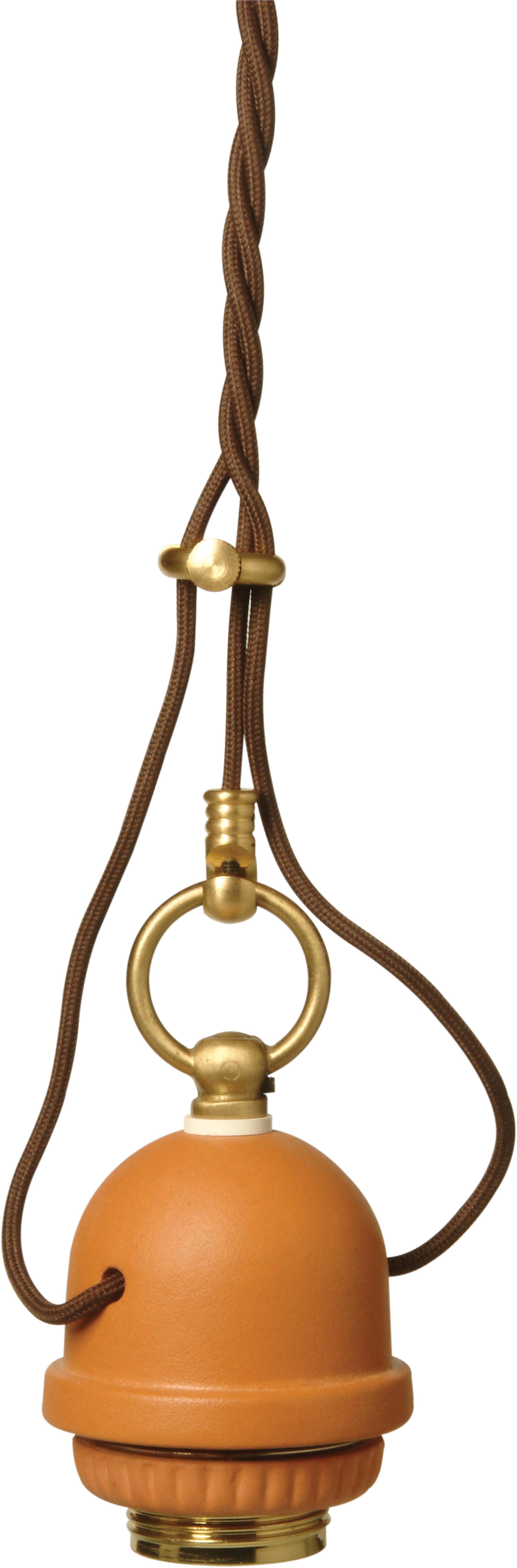 C'ERA UNA VOLTA - Sospensione E27 in cotone per un'illuminazione accogliente e naturale. 7140