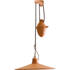 C'ERA UNA VOLTA - Saliscendi E27 e Placca Liscia Cotto D.40.