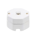 C'ERA UNA VOLTA - Presa telefonica plug 6/4 - serie ottagono.