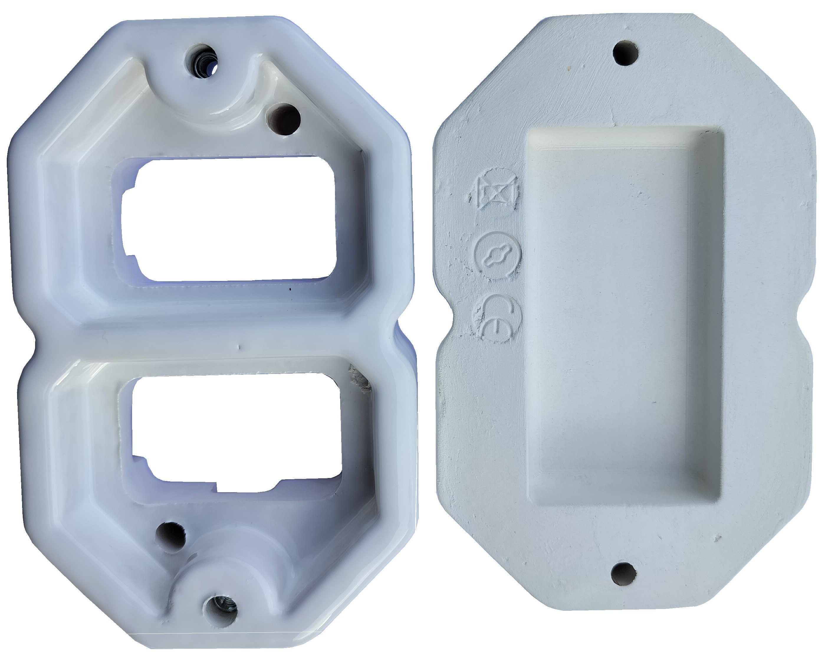 C'ERA UNA VOLTA - Scatola di derivazione d'ottagono serie doppio. 7283
