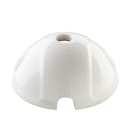C'ERA UNA VOLTA - Rosone a cupola liscio bianco diametro 90mm.
