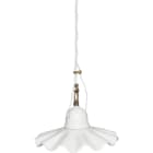 C'ERA UNA VOLTA - Lampada E27 con paralume onda diametro 20 cm e rosone.