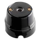 C'ERA UNA VOLTA - presa TV diametro 70mm attacco diametro 9.5mm nera. 7757