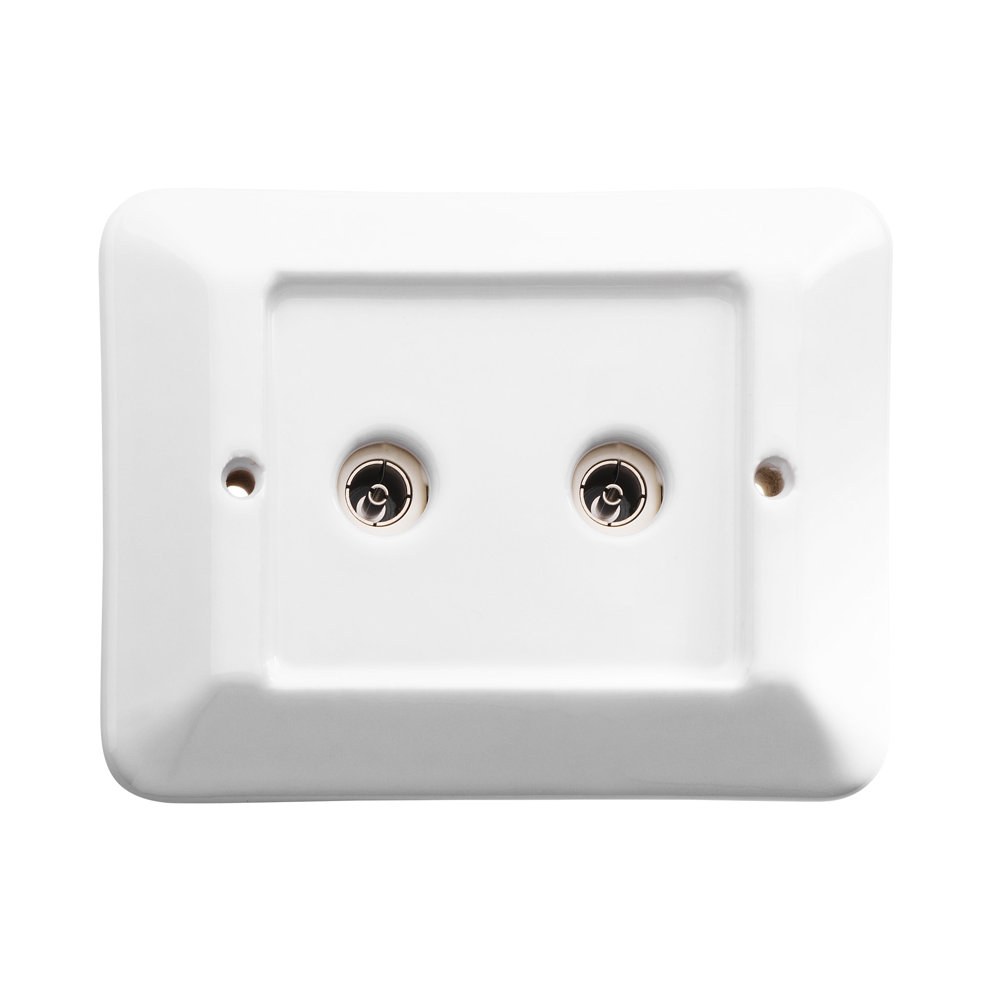 C'ERA UNA VOLTA - Serie Delux 2 prese TV D.9.5 pistacchio. 7768/PI