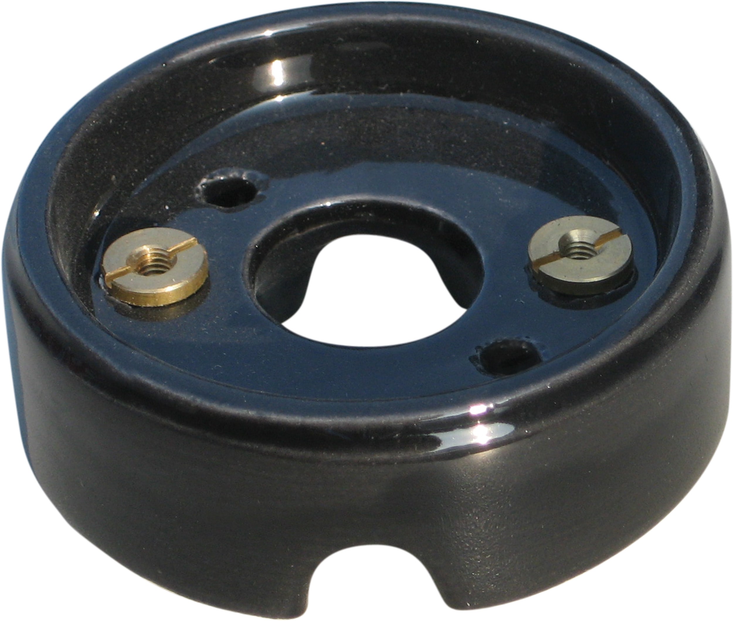 C'ERA UNA VOLTA - Base ricambio interruttore deviatore pulsante serie nera.