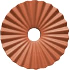 C'ERA UNA VOLTA - Piatto cotto piega diametro 40 cm.