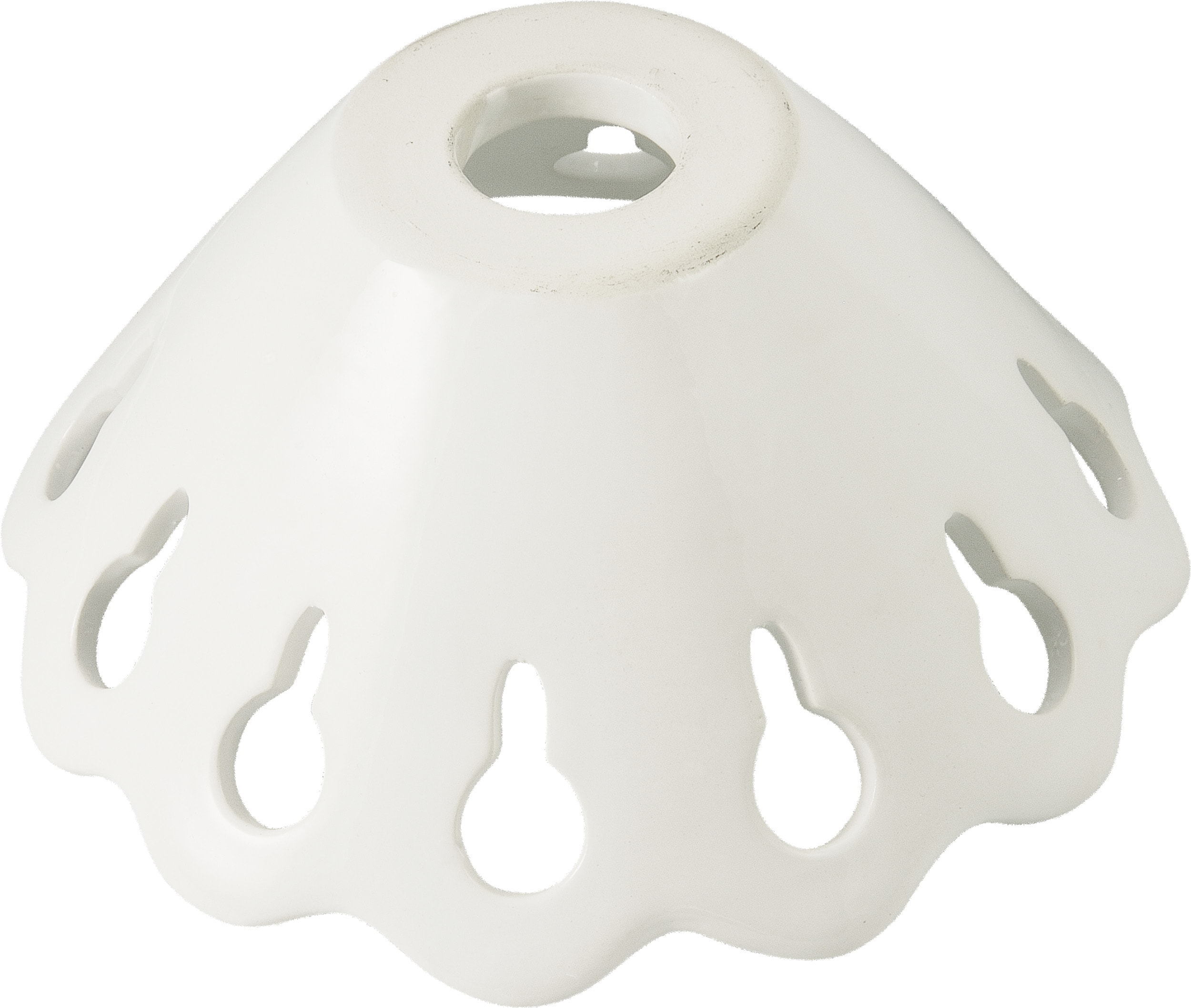 C'ERA UNA VOLTA - Campana conica in porcellana D.18 cm - attacco E14.