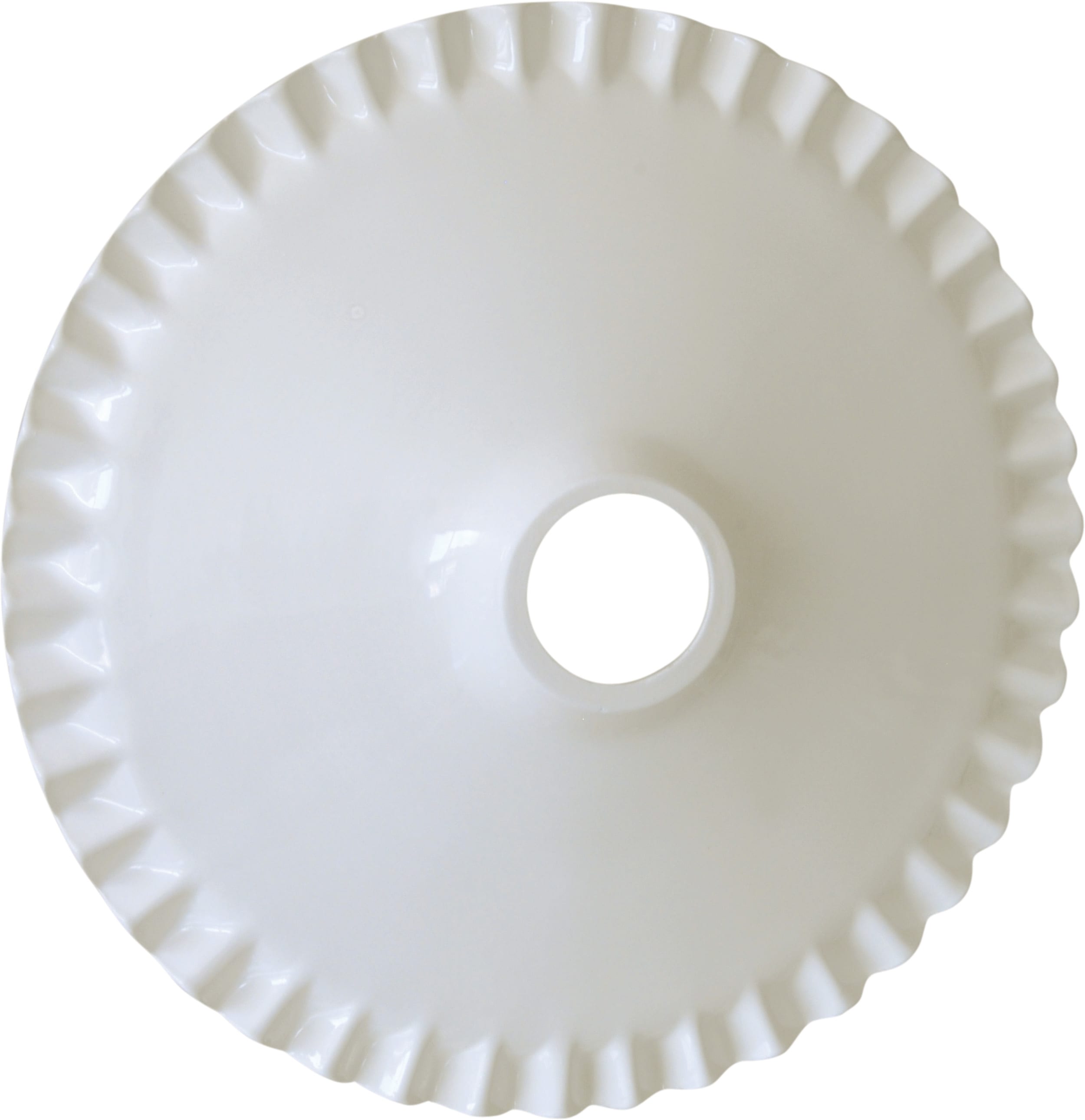 C'ERA UNA VOLTA - Piatto orlato in porcellana diametro 26,5 cm.