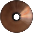 C'ERA UNA VOLTA - Piatto liscio in rame anticato diametro 40 cm.