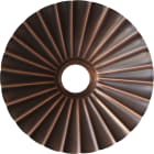 C'ERA UNA VOLTA - Piatto piega in rame anticato diametro 40 cm.