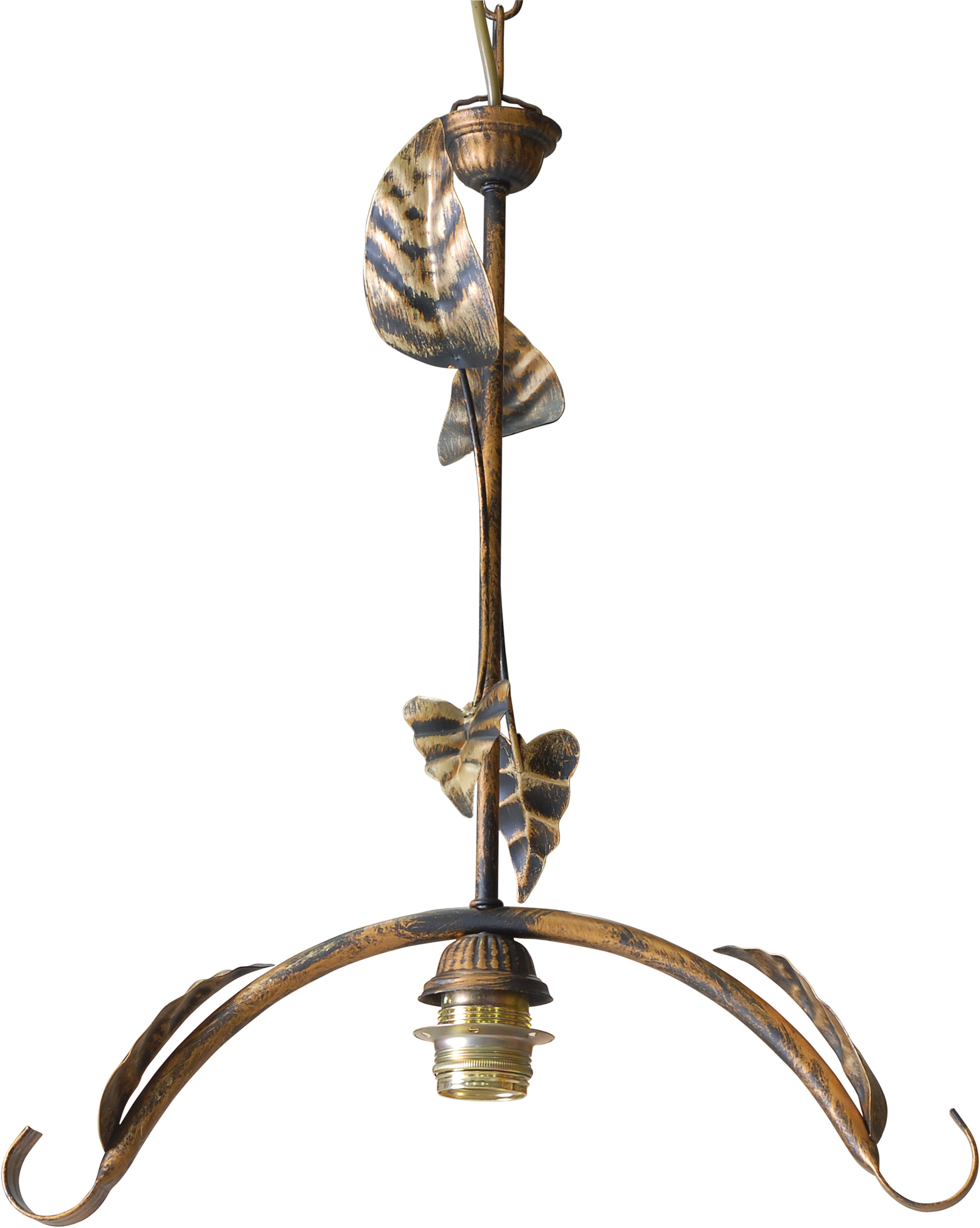 C'ERA UNA VOLTA - Sospensione E27 - Oro Ducato - Nuda.