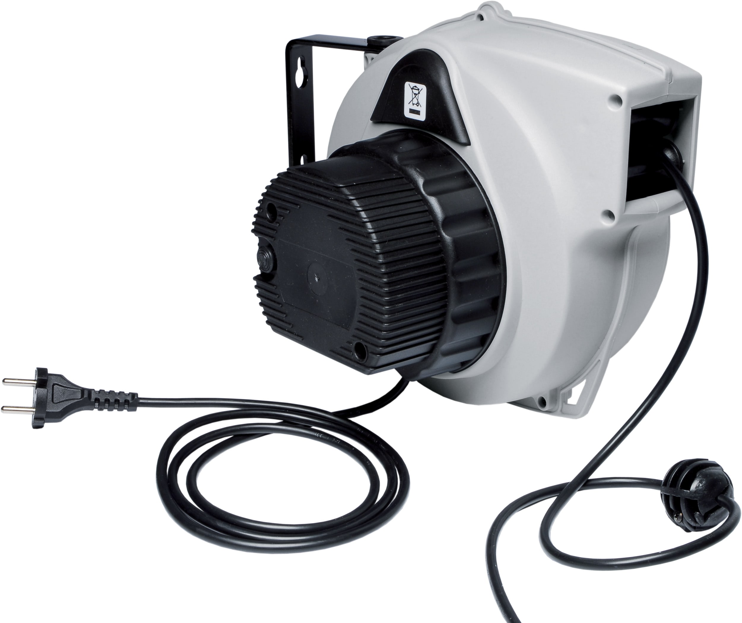 LE PROLUNGHE - Avvolgitubo Rolly con Trasformatore 2x1 metri 15 Senza Spina/Presa.