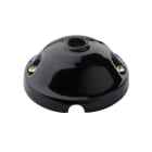 C'ERA UNA VOLTA - Rosone in porcellana nera D.70 Noir 70mm. 8412