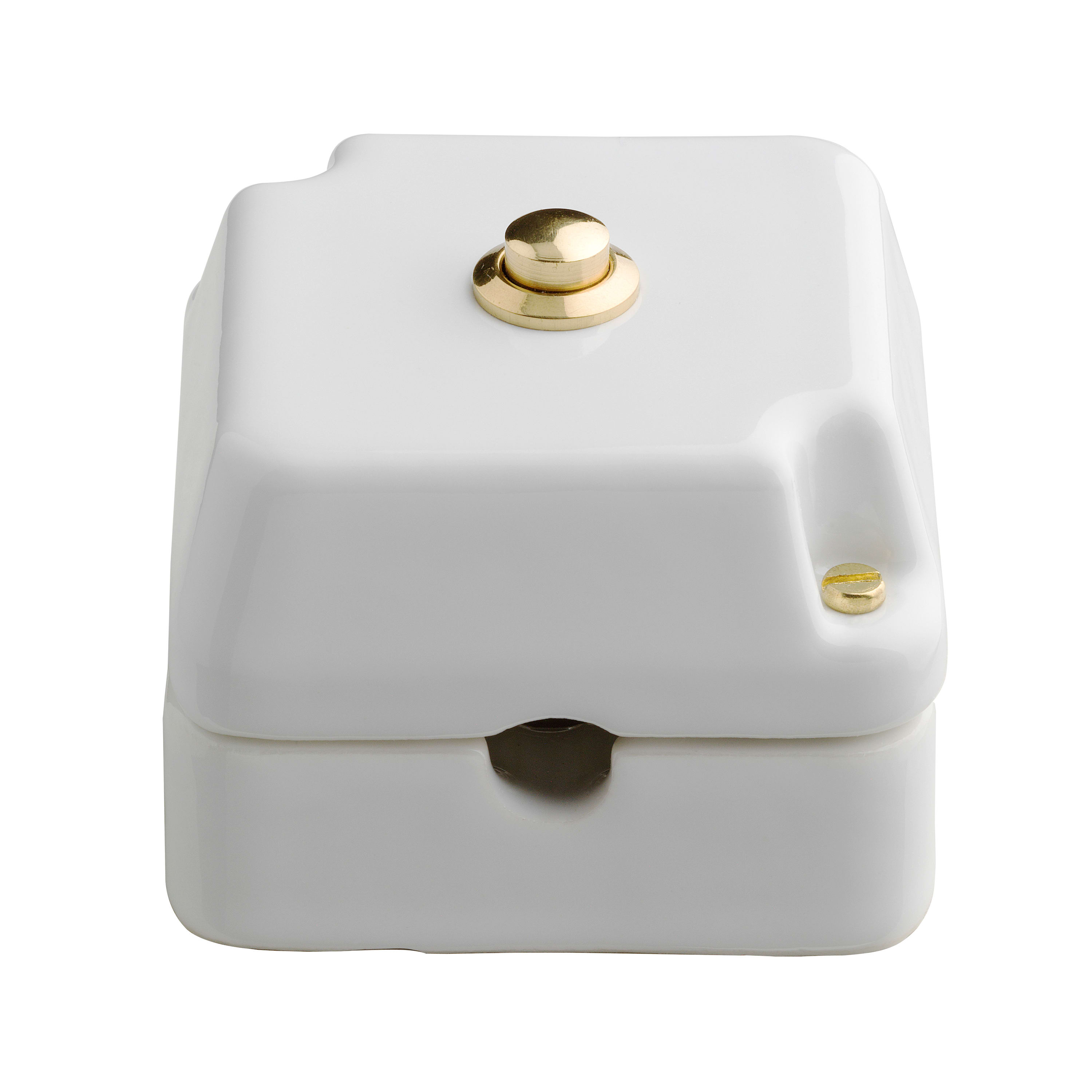 C'ERA UNA VOLTA - Pulsante tasto ott. 6A 250V serie cubetto.