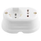 C'ERA UNA VOLTA - Serie Oval Presa Uni + Presa 10/16A 250V.