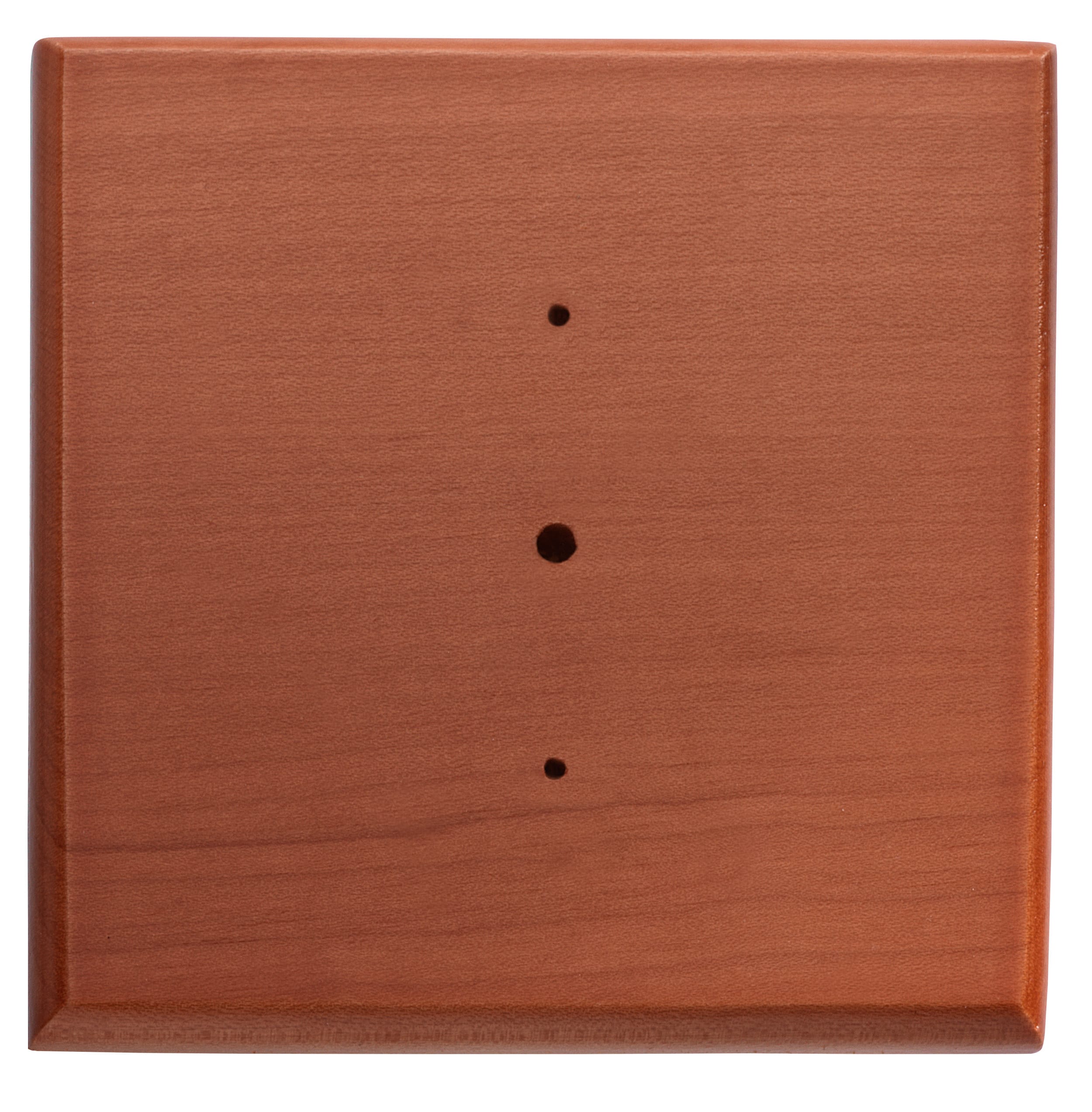 C'ERA UNA VOLTA - Rosetta legno ciliegio rett. 90x90 mm.