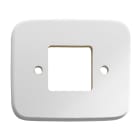 C'ERA UNA VOLTA - Placca legno bianca ciliegio linea amica.