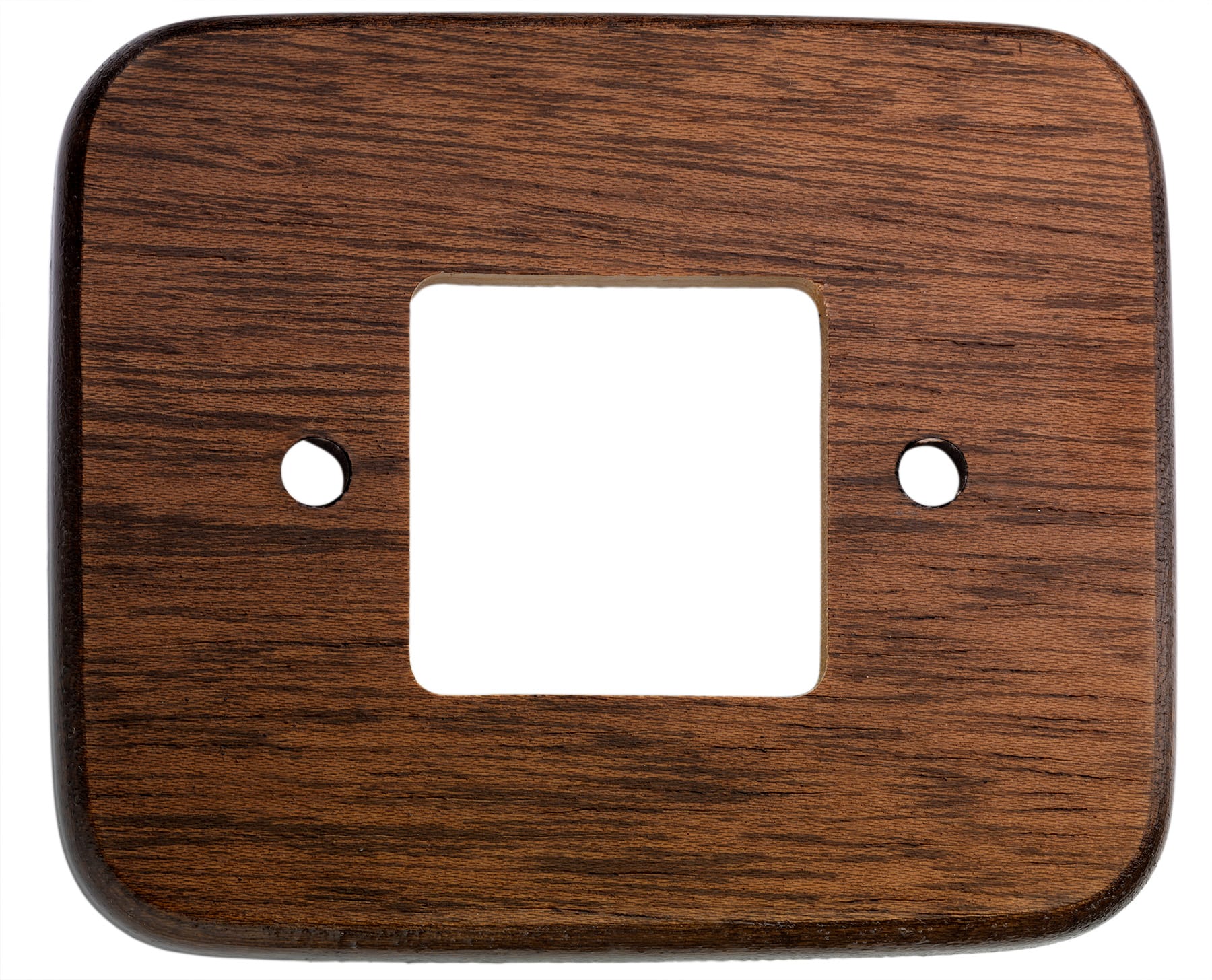 C'ERA UNA VOLTA - Placca legno noce linea amica bianca.