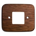 C'ERA UNA VOLTA - Placca legno noce linea amica bianca. 8662