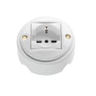 C'ERA UNA VOLTA - Presa universale 10/16A + sch. Volux Vedo1 e Vedo. 8685