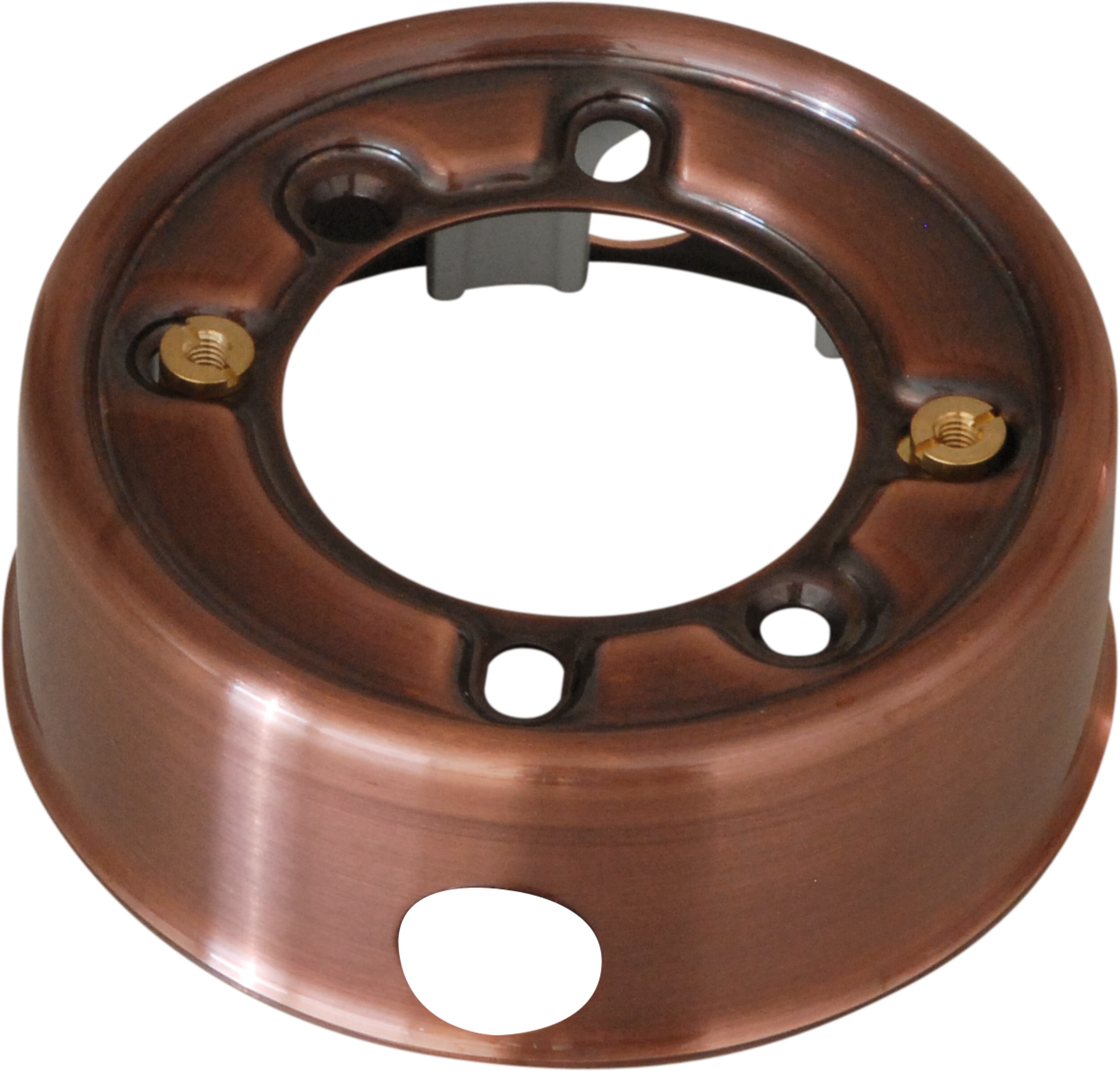 C'ERA UNA VOLTA - Base portaffrutto rame antic 4fori D.16. 8707/4