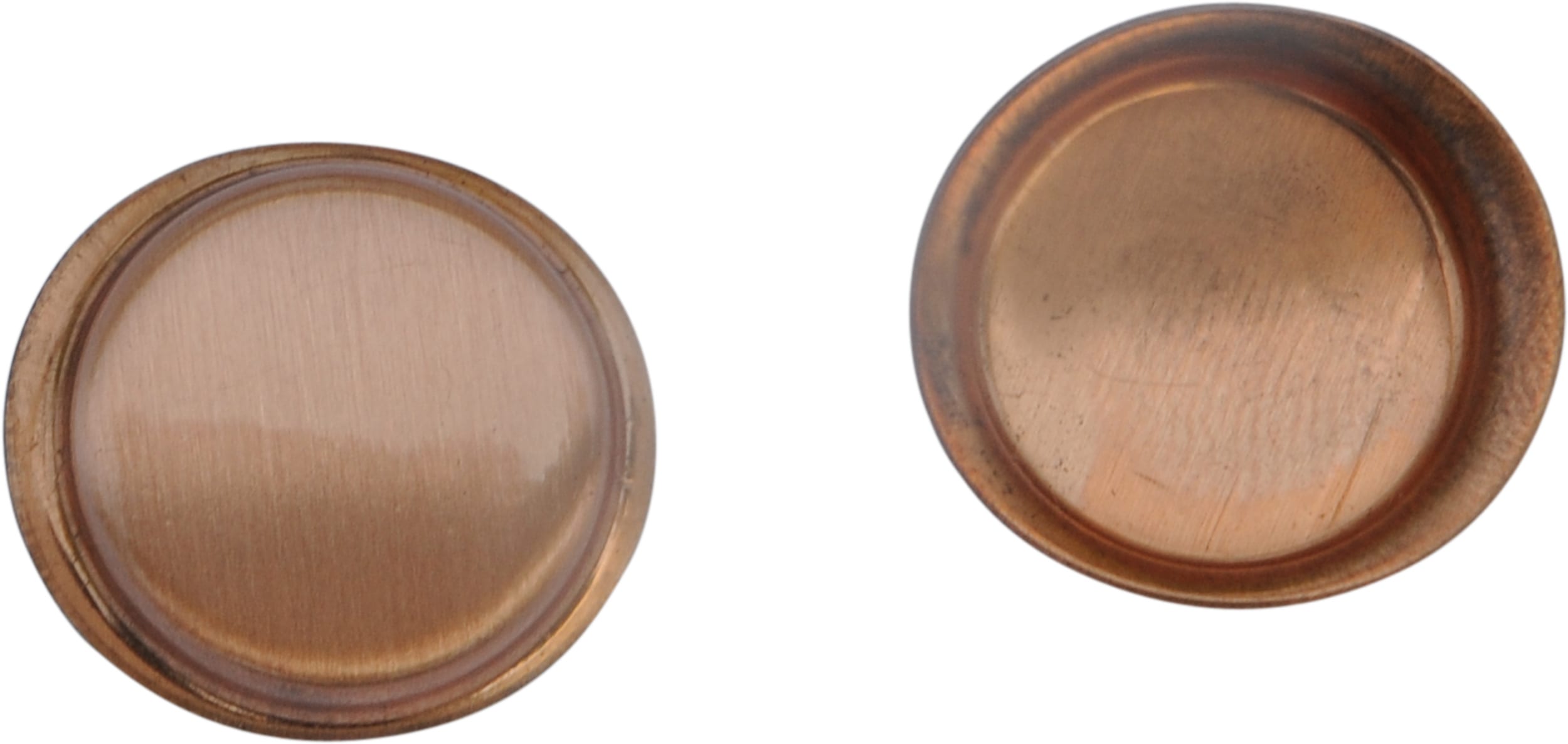 C'ERA UNA VOLTA - Tappo chiusura fori rame satinato D.20. 8738