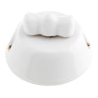 C'ERA UNA VOLTA - Pulsante rotativo 10A in rame per un'efficace gestione dell'impianto elettrico. 8743