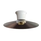 C'ERA UNA VOLTA - Spot porc.e27 + p.liscio rame antic.d.22.