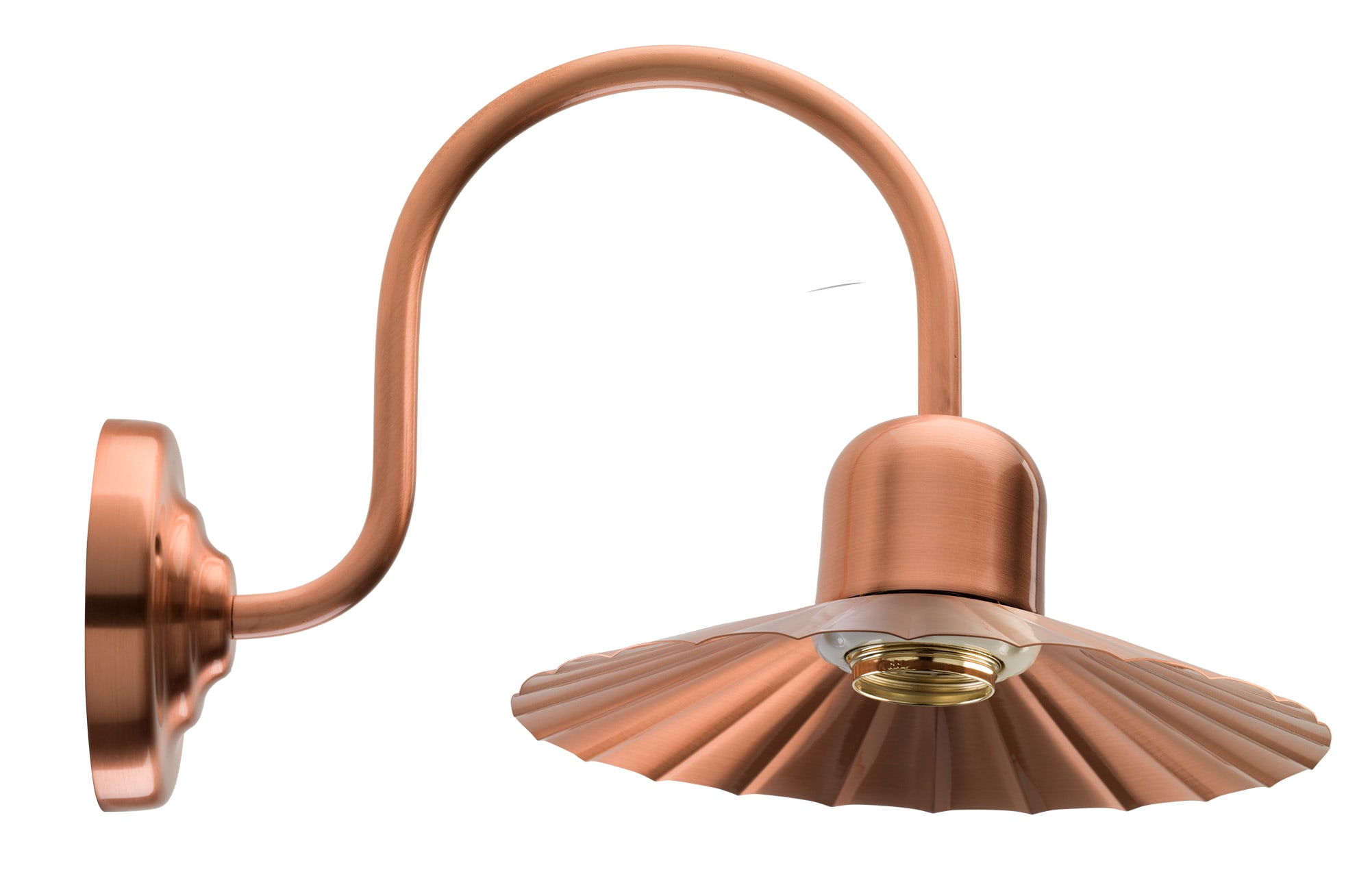 C'ERA UNA VOLTA - Applique in r.sat. con piega d.22.