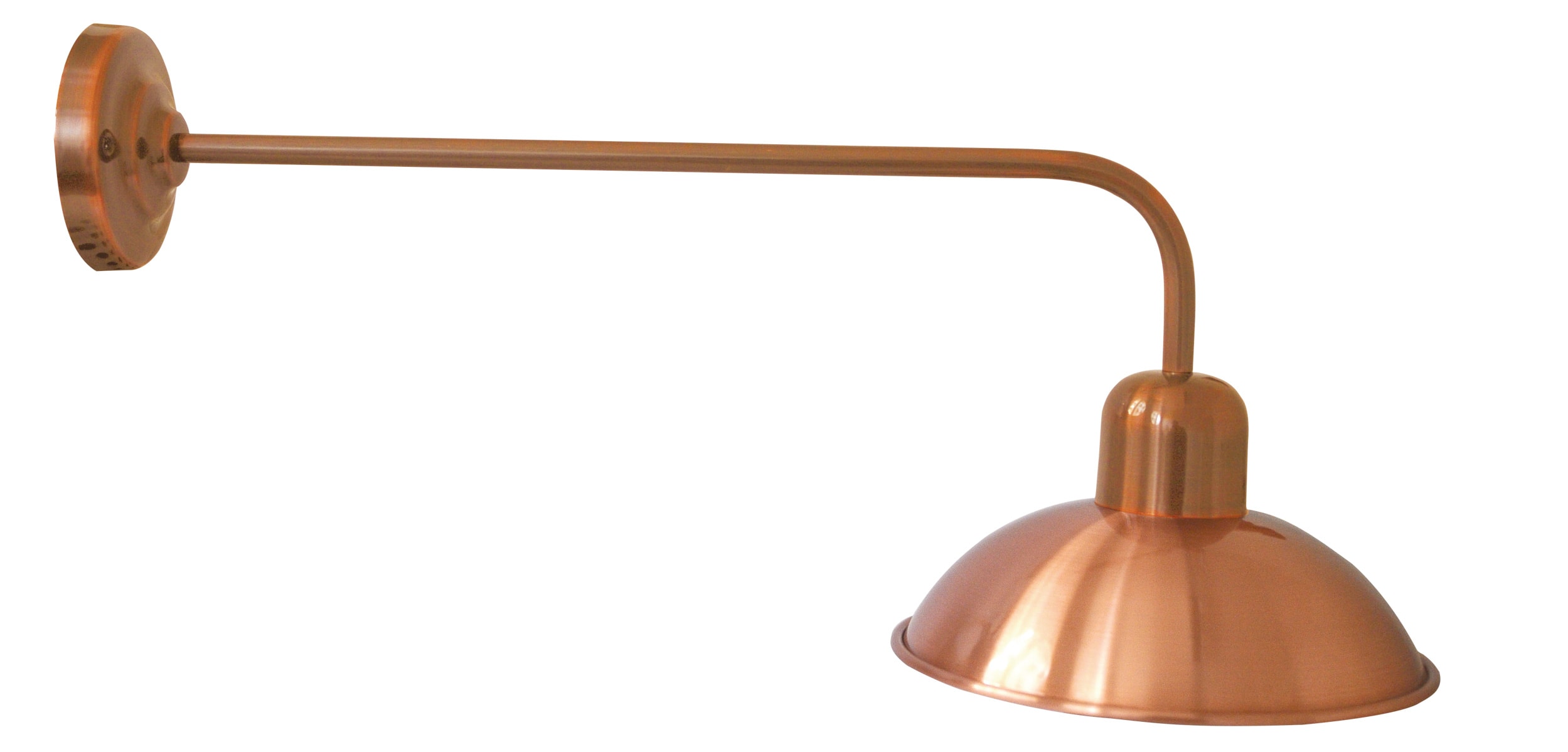 C'ERA UNA VOLTA - Applique in rame satinato cm50 con portalampada d.22. 8834/22