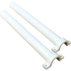 C'ERA UNA VOLTA - Copritubo in porcellana da 35 cm per un look estetico impeccabile.