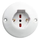 C'ERA UNA VOLTA - Presa universale 10/16A + Schuko 250V Serie Volux.