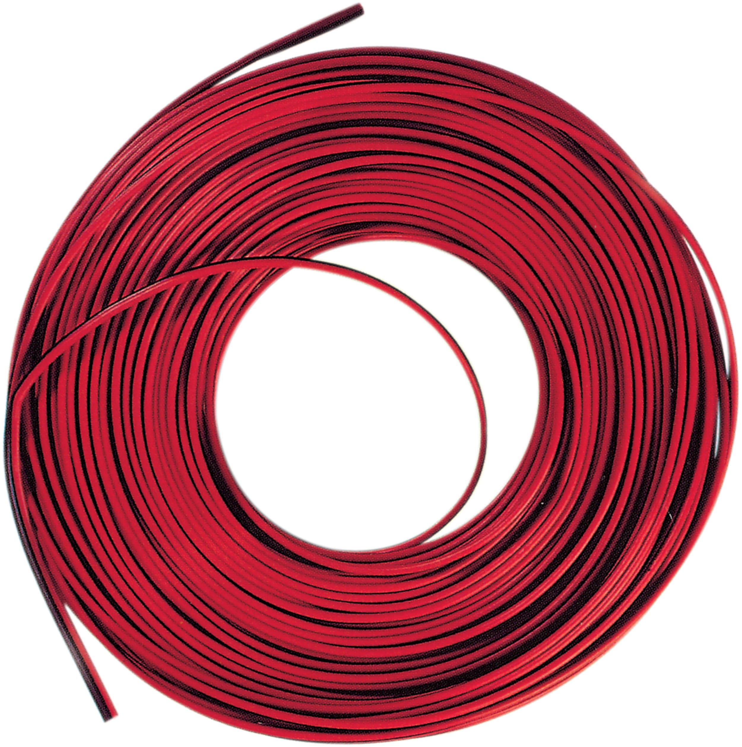 LE PROLUNGHE - Piattina rosso/nera 2x0.75 - mt.100.