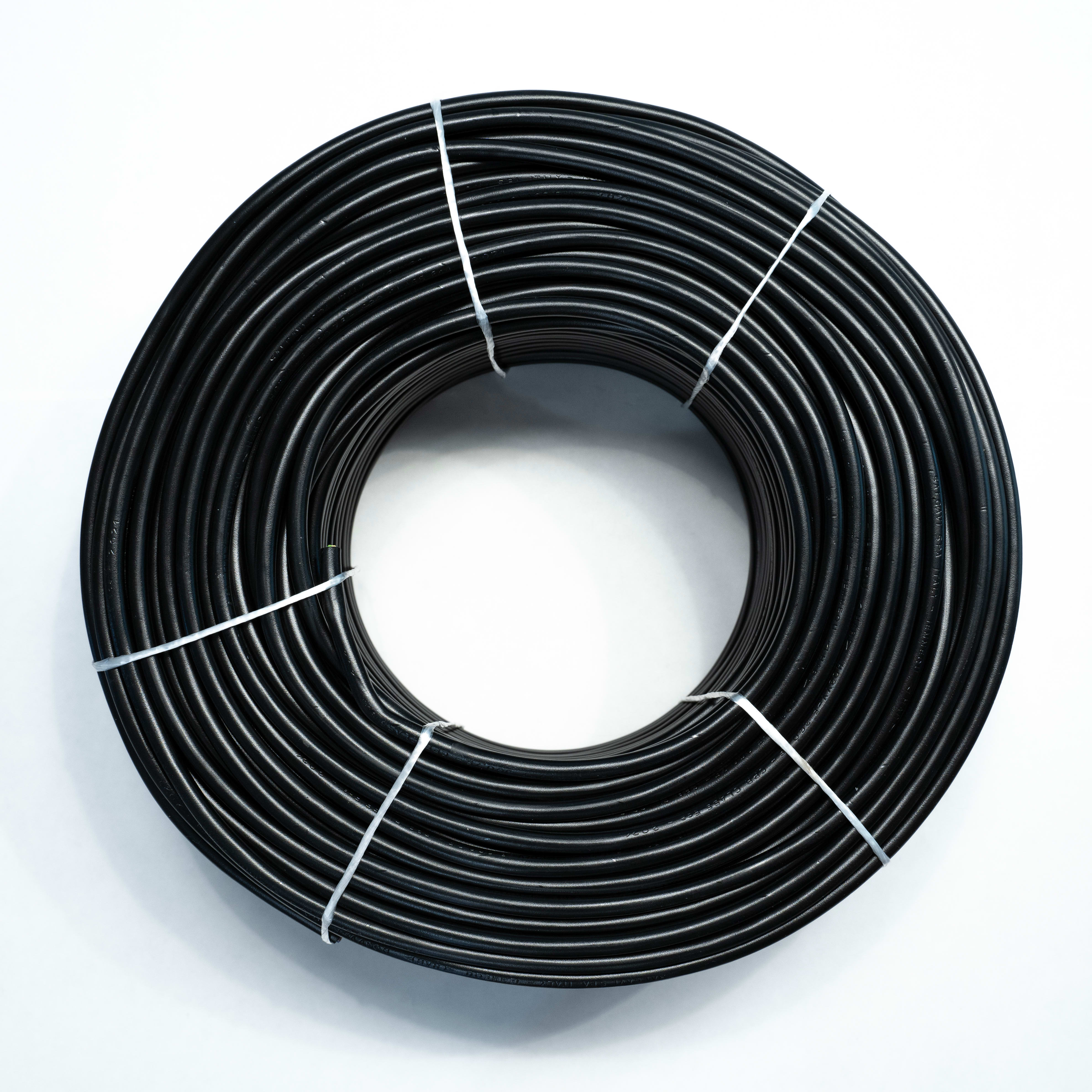 LE PROLUNGHE - Cavo tondo 3G0.75 nero - mt.100.