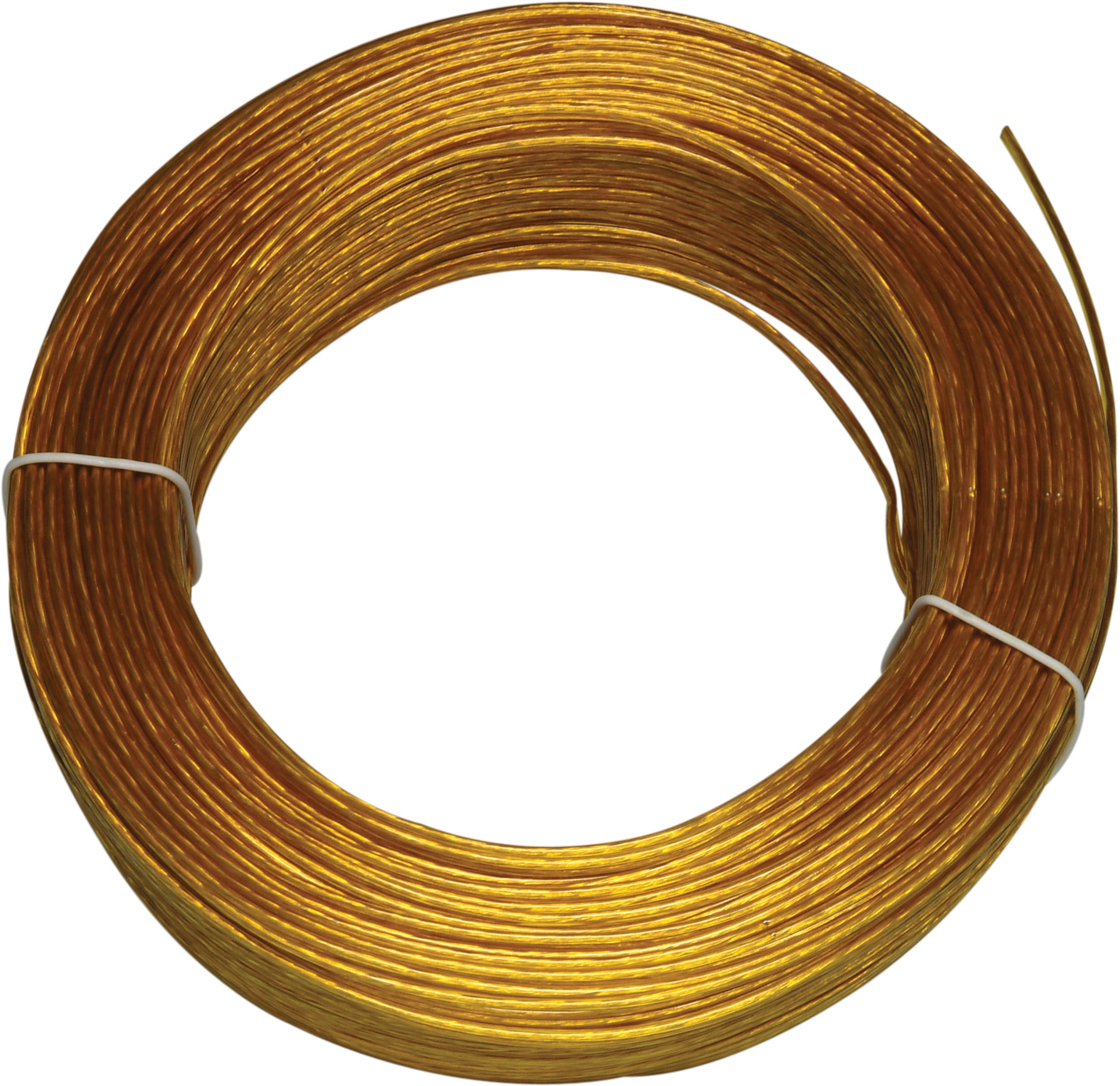 LE PROLUNGHE - Piattina c/s 2x0.50 oro - mt.100.