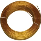 LE PROLUNGHE - Piattina c/s 2x0.50 oro - mt.100.