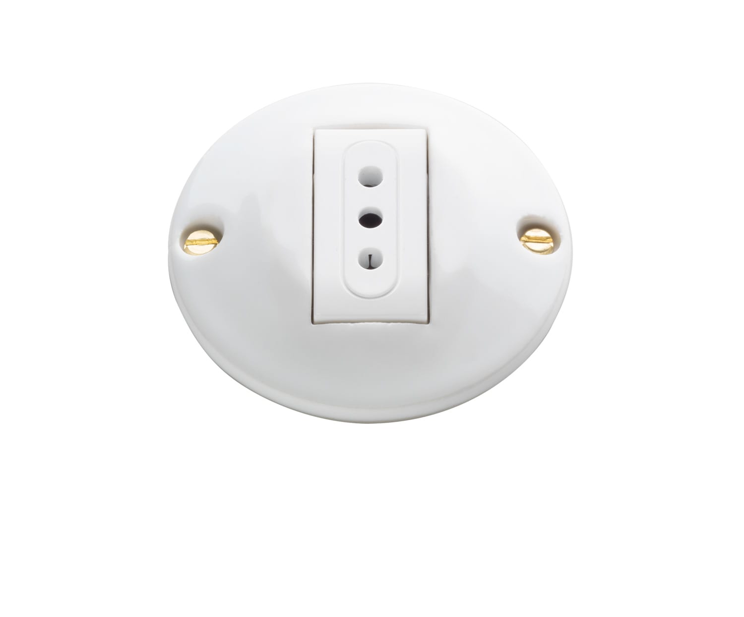 C'ERA UNA VOLTA - Presa 10A 250V Serie Vedo Solo Sopra - Dispositivo elettrico per installazioni domestiche e industriali.