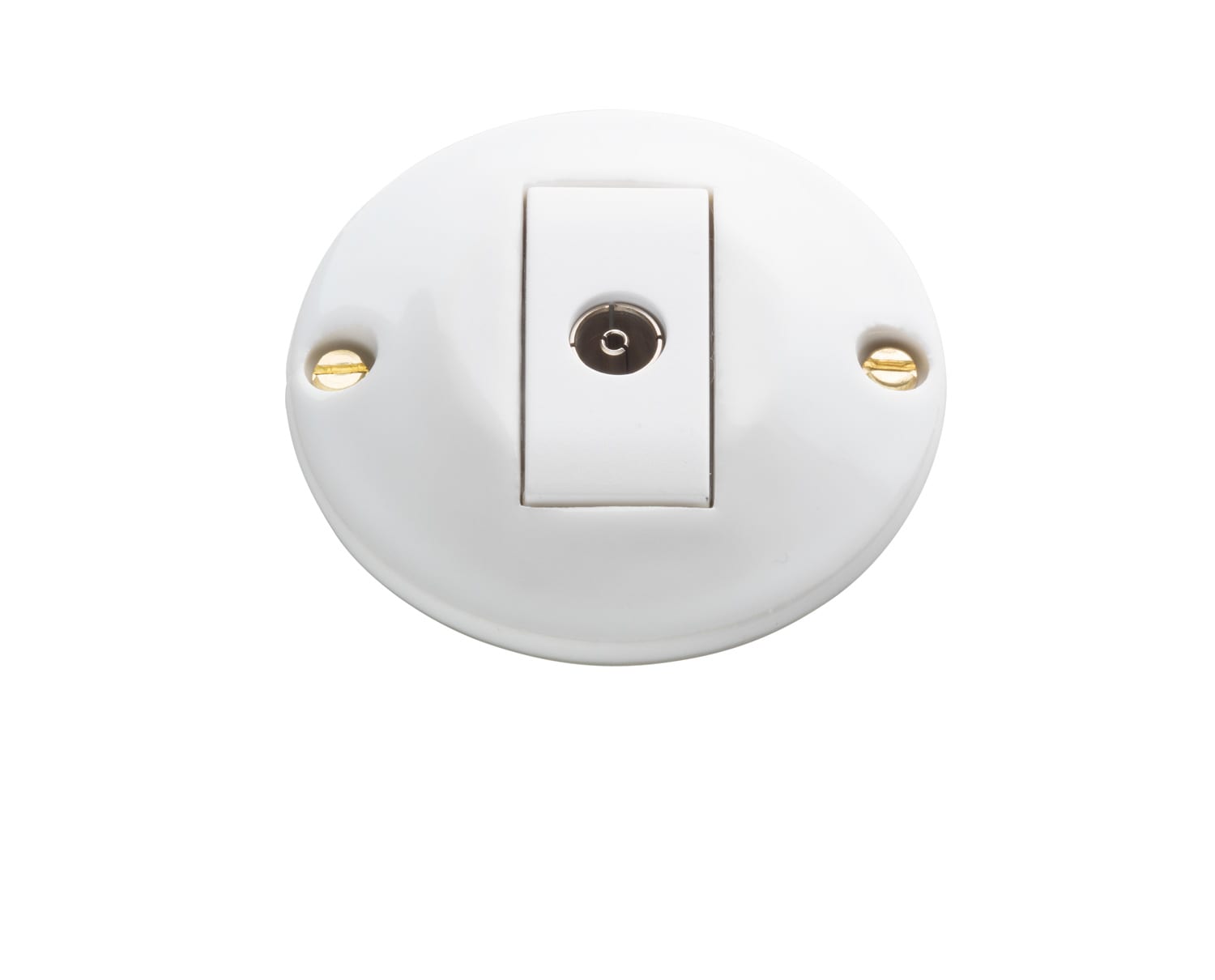 C'ERA UNA VOLTA - Presa TV D.9.5 Serie Vedo Solo Sopra - Ideale per installazioni in alto e visione ottimale.
