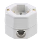 C'ERA UNA VOLTA - PRESA UNIV. 10/16A+SCH.250V C/BASE 2FORI