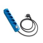 LE PROLUNGHE - CABLY 5U C/INT.AZZURRO +C/LIN.NE MT.1.50