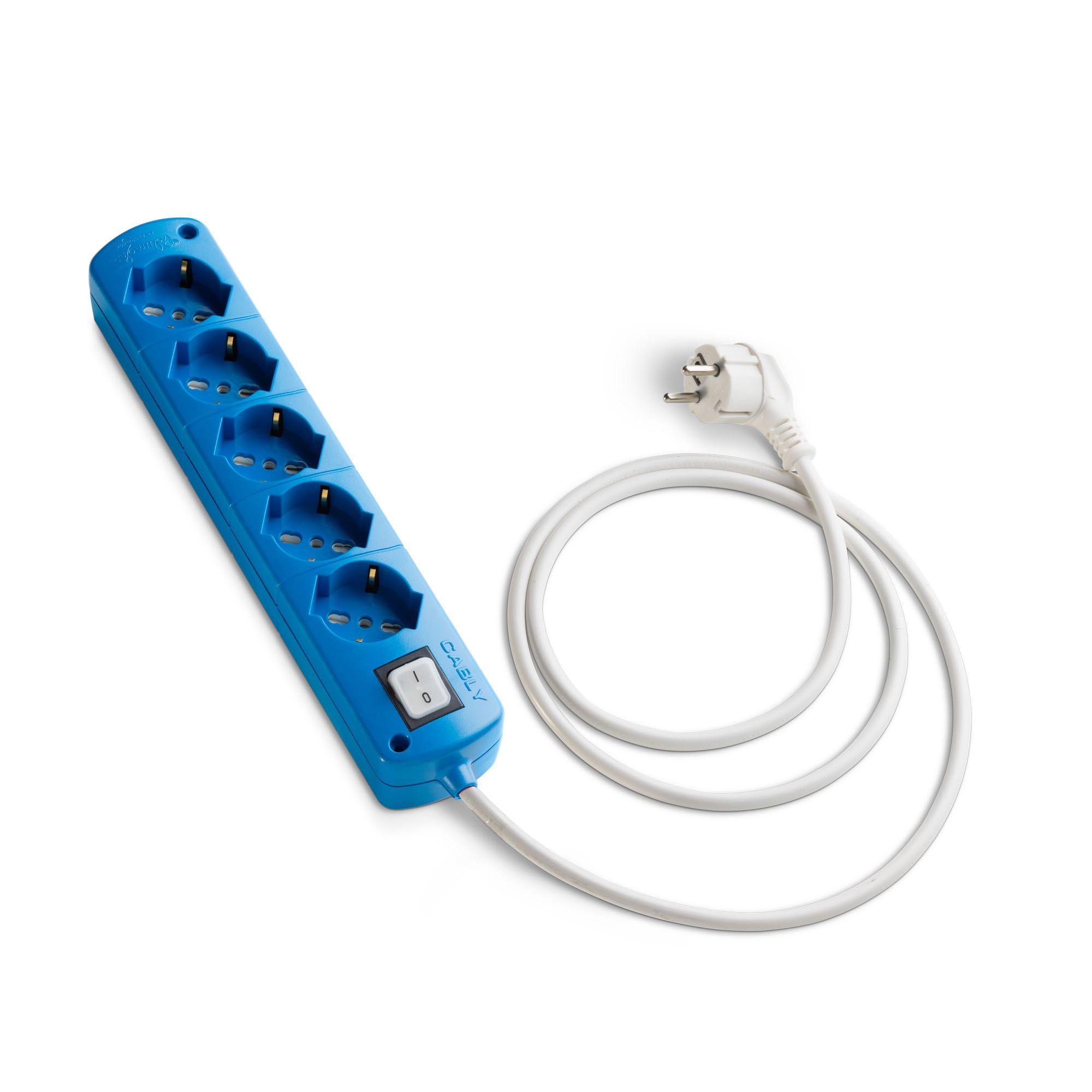LE PROLUNGHE - CABLY 5U C/INT.AZZURRO +C/LIN.BN MT.1.50