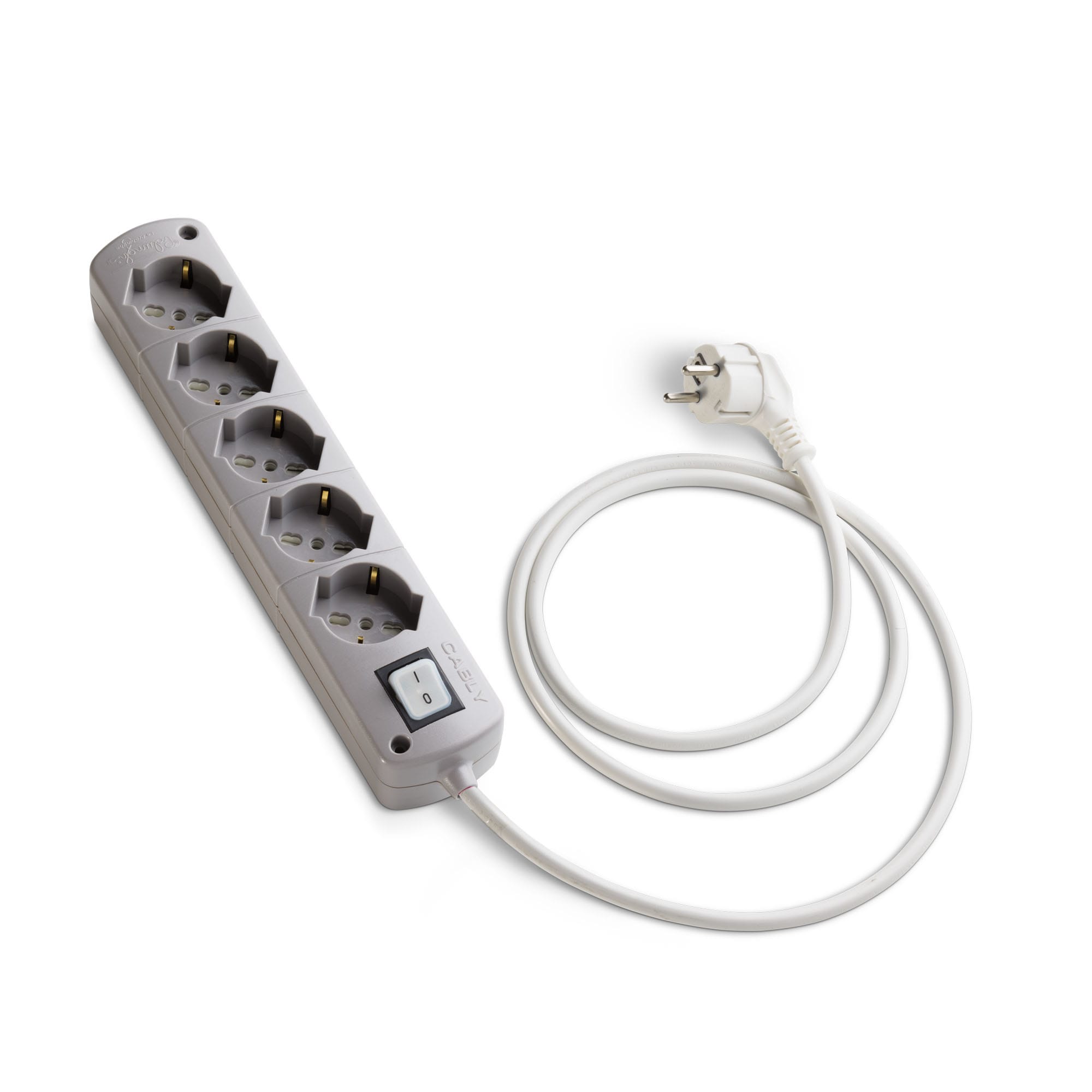 LE PROLUNGHE - CABLY 5U C/INT.GRIGIO +C/LIN.BN MT.1.50